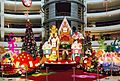 Christmas decoration at Suria KLCC's centre court