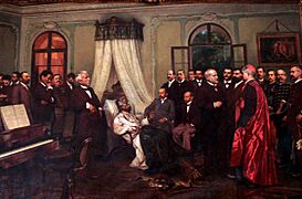 Domenico De Angelis e Giovanni Capranesi - Últimos dias de Carlos Gomes, 1899