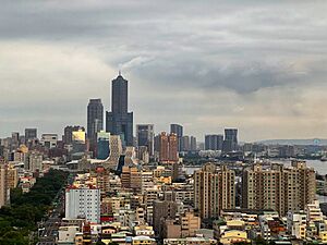 Downtown Kaohsiung Skyline 20211017