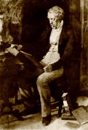 Early calotype of John Cay by Hill & Adamson c.1850