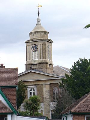 Egham Parish Church Tower - geograph.org.uk - 1501629