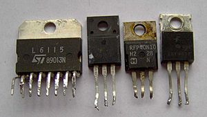 Electronic component mosfets