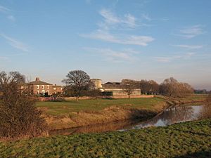 Ellenthorpe Hall across the Ure - geograph.org.uk - 329960