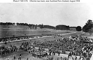 Ellerslie racecourse, Auckland, New Zealand 1908
