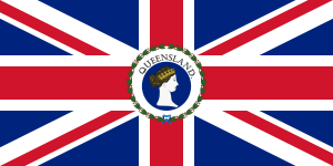 Flag of the Governor of Queensland (1870-1876)