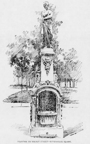 Fountain on Walnut Street-Rittenhouse Square (Philadelphia)