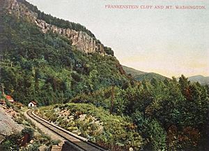 Frankenstein Cliff and Mt. Washington