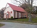Front view of Rich Valley Presbyterian Church