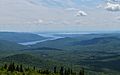 Great Sacandaga Lake from Hadley Mountain tower June 2021