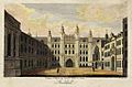 Guildhall. Engraved by E.Shirt after a drawing by Prattent. c.1805.