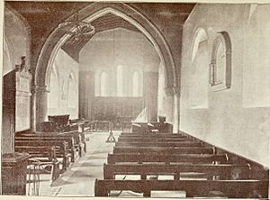 Interior of God's House Chapel, Southampton