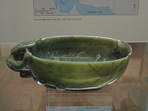 Jade dragon cup
