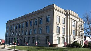 Jay County Courthouse from southwest