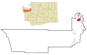 Location of Port Hadlock-Irondale, Washington