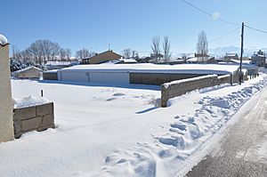 Winter panorama from the north
