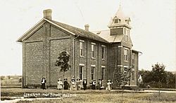 Lewistown High School Building-1890s