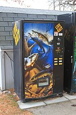 Live bait vending machine Brighton Recreation Area