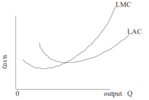 Long run marginal cost