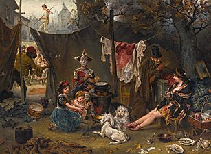 Ludwig Knaus Behind the Scenes 1880