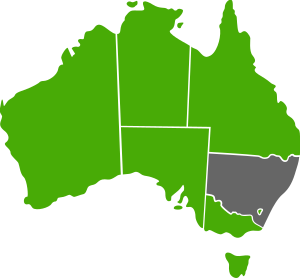 Map of plastic bag bans in Australia