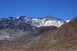 Marmolejo Volcano, central Chile