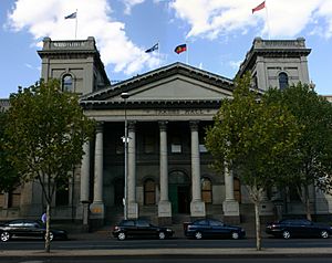 Melbourne Trades Hall entrance