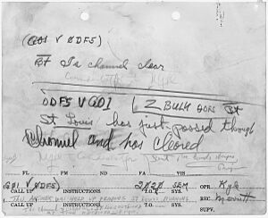 Message pertaining to the attack on Pearl Harbor. - NARA - 296806