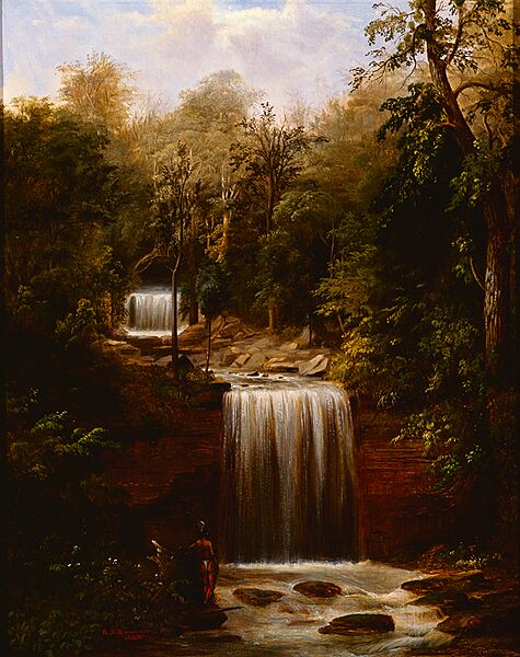 Minneopa Falls Duncanson 1862
