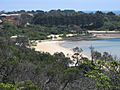 Mornington Mills Beach W from carpark
