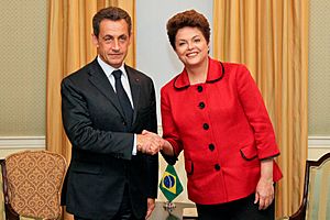 Nicolas Sarkozy and Dilma Rousseff (2011)
