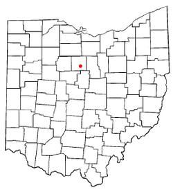 Location of North Robinson, Ohio