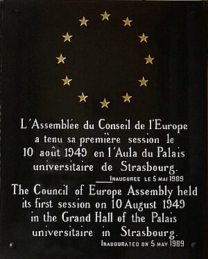 Palais Universitaire de Strasbourg-10 août 1949