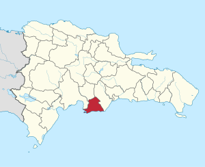 Location of the Peravia Province