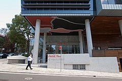 Photo of Main Entrance to Ark-Coca-Cola Place building in North Sydney