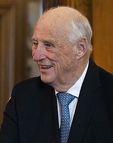 REUNIÓN CON EL REY DE NORUEGA HARALD V Y HAAKON MAGNUS, PRÍNCIPE HEREDERO DE NORUEGA. OSLO, 10 DE DICIEMBRE DE 2025. (54975098432) (cropped)