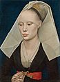 Rogier van der Weyden - Portrait of a Lady - Google Art Project