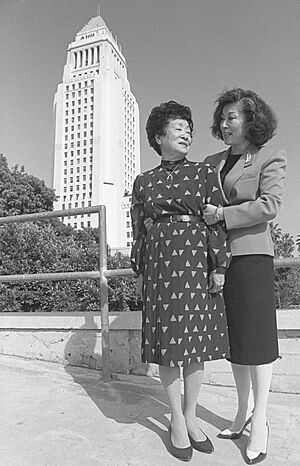 Rose Ochi and Grace Matsui, 1986