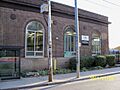 Russell Streetcar yard, on Queen Street East, Toronto -ad
