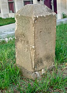 SE 6 DC Boundary Stone from S