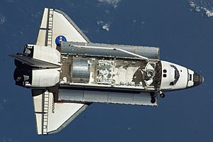 STS-123 Dextre&Kibo ELM-PS in orbit (cropped).jpg