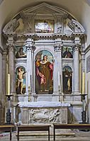 Santa Maria Formosa, cappella laterale, opere di Palma il Vecchio.