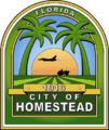 Seal of Homestead, Florida