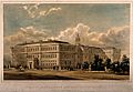 St Mary's Hospital, Paddington, London. Coloured lithograph Wellcome V0013627