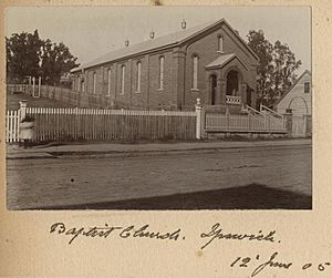StateLibQld 1 241167 Baptist Church at Ipswich, 1905