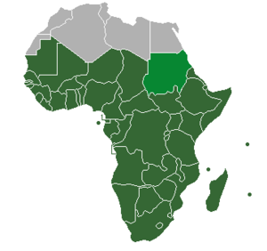 Sub-Saharan Africa definition UN