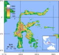 Sulawesi Topography