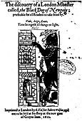 The Discovery of a London Monster, called The Blacke Dogg of New-gate (1612)