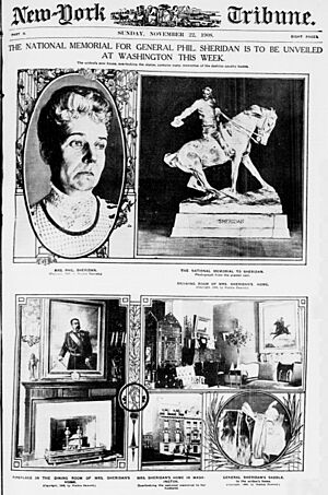 The National Memorial for General Phil. Sheridan is to be unveiled at Washington this week LOC 3707378358