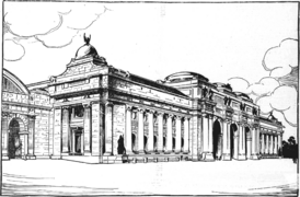 The Proposed New Union Railway Depot, March 1902