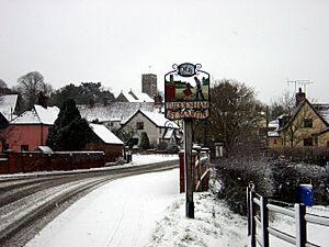 Tuddenham St Martin Snow